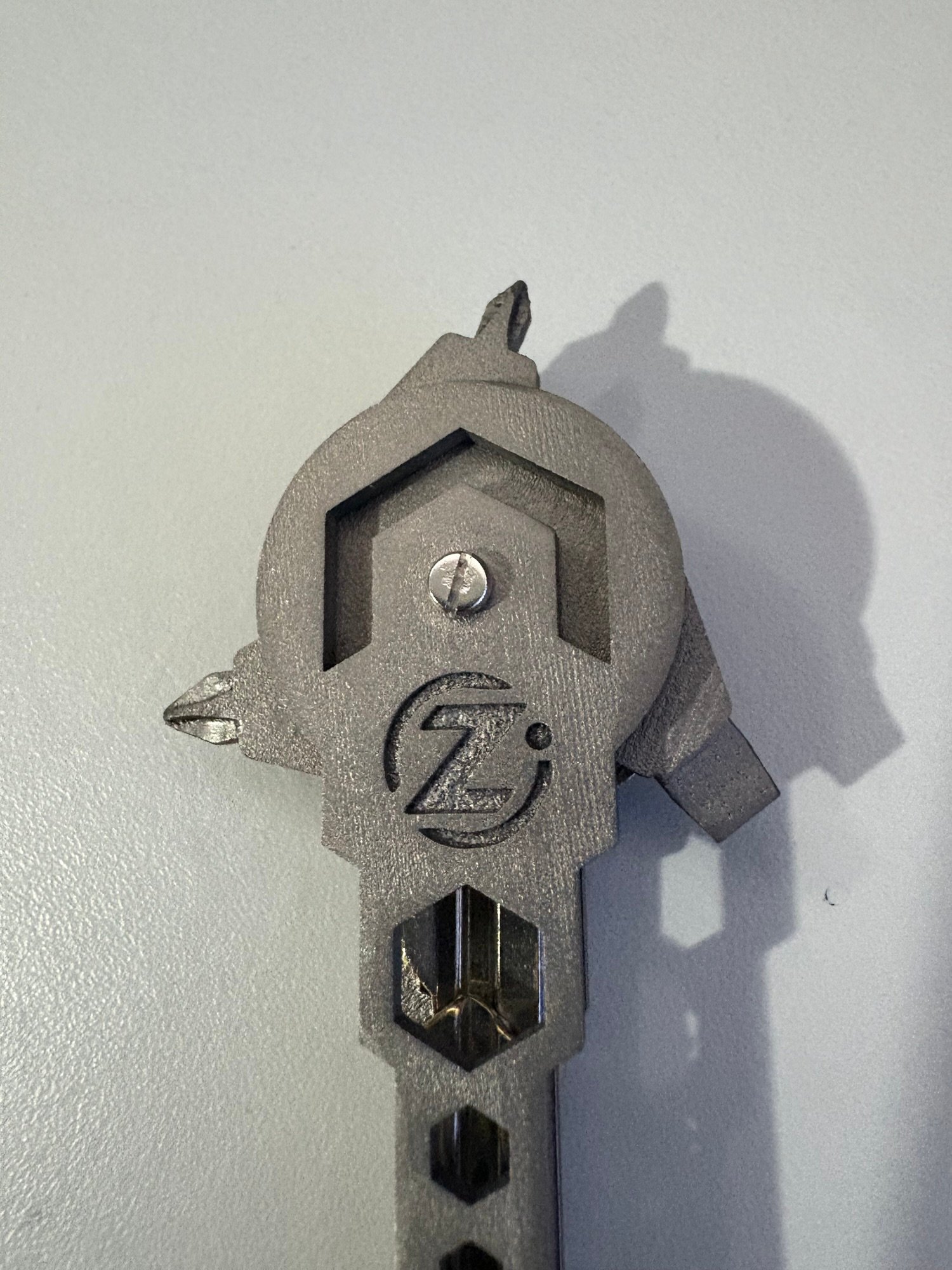 Enterprise Labelling on Stainless Steel part