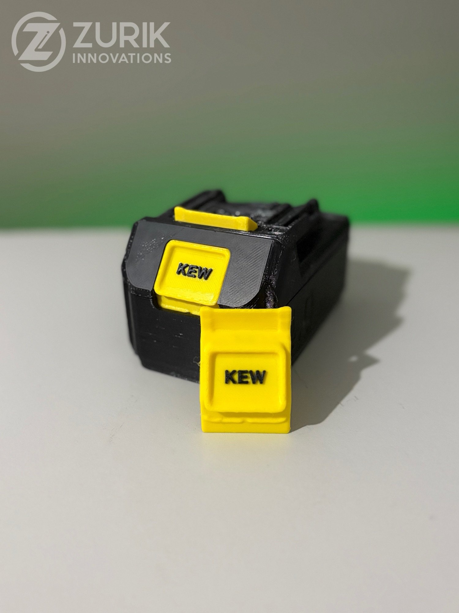 Yellow Makita Custom Label for Battery