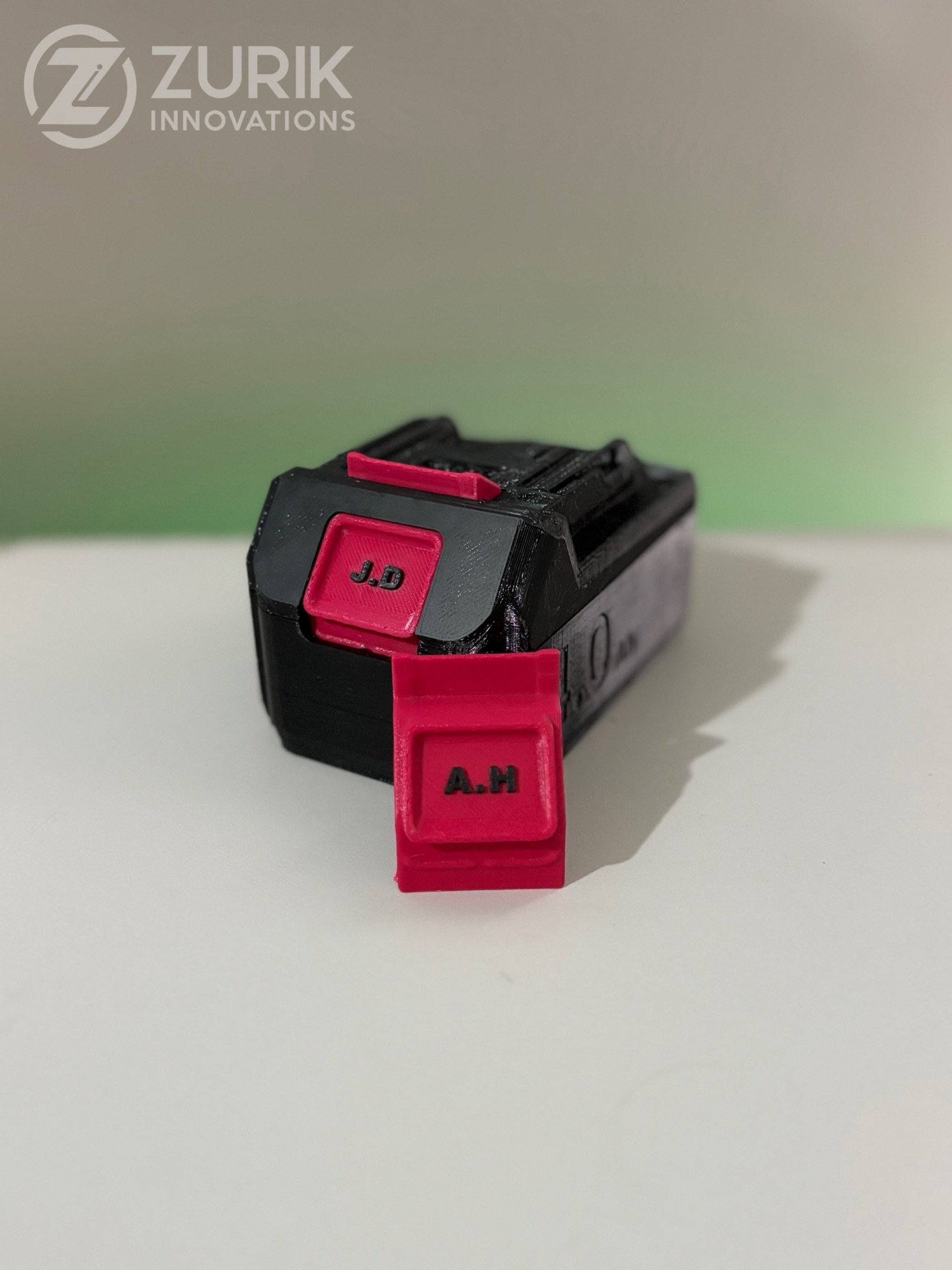 Pink Makita Custom Label for Battery