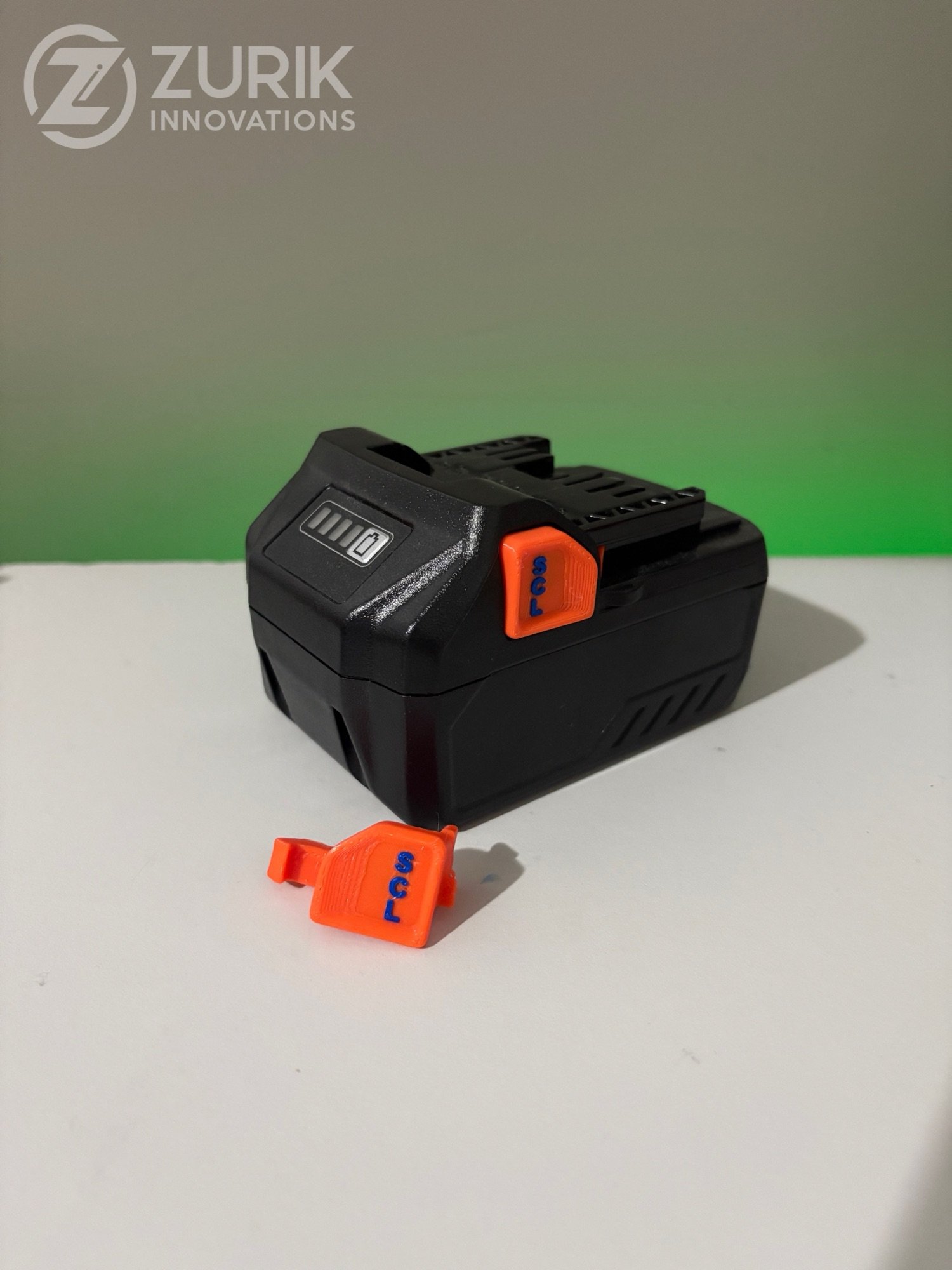 Orange Hikoki (Metabo HPT) Battery Button custom
